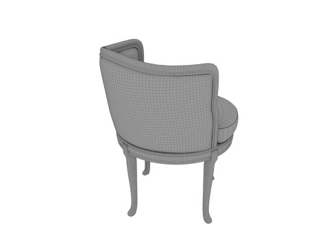 アームチェア 80 3Dモデル