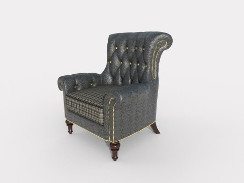 Armchair 81 3D Model