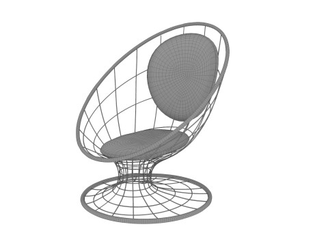 アームチェア 82 3Dモデル