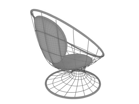 アームチェア 82 3Dモデル