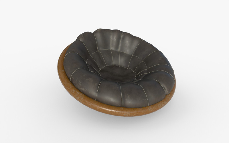 안락의자 83 3D 모델 .c4d .max .obj .3ds .fbx .stl .blend