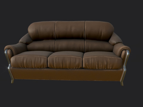소파 12 3D 모델