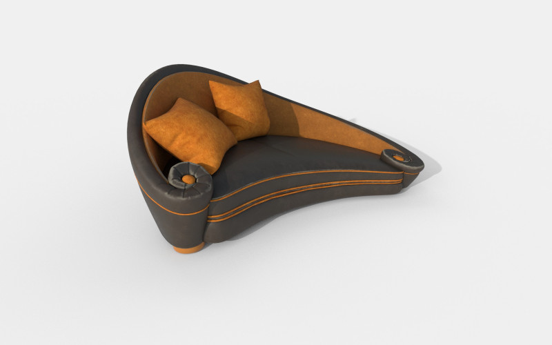Sofa 11 Model 3D .c4d .max .obj .3ds .fbx .stl .blend