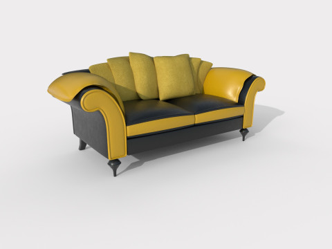 Sofa 09 3D Model