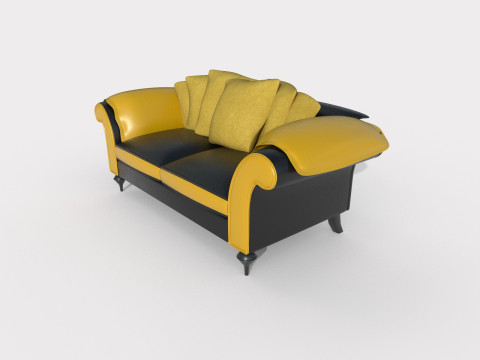 Sofa 09 Model 3D