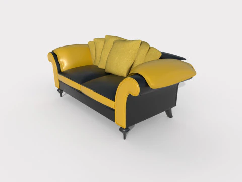 Sofa 09 3D Model