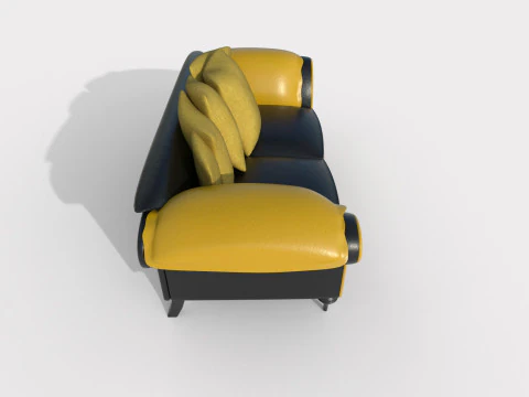 Sofa 09 3D Model