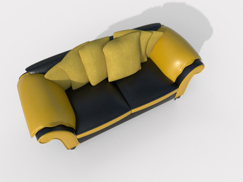 Sofa 09 Model 3D
