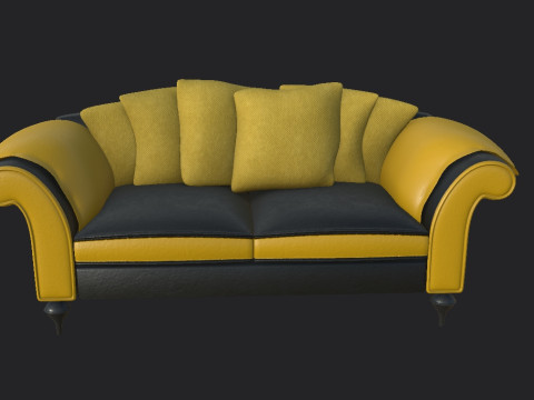 Sofa 09 Model 3D