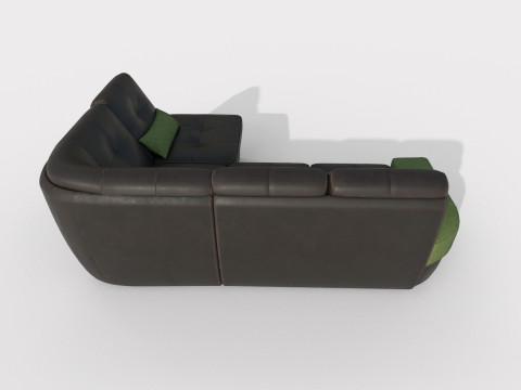 ソファ08 3Dモデル