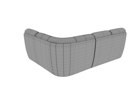 ソファ08 3Dモデル