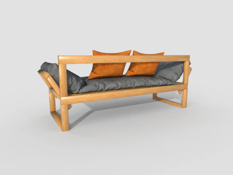 Sofa 05 3D Model