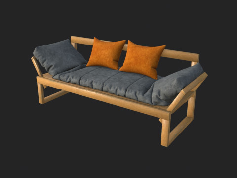 沙发05 3D 模型