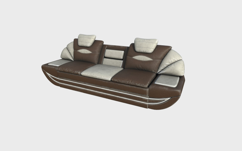Sofa 03a Model 3D .c4d .max .obj .3ds .fbx .stl .blend