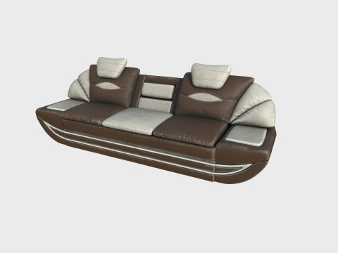 Sofa 03a 3D Model