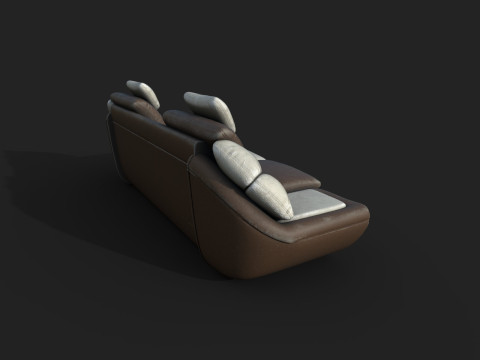Sofa 03a 3D Model