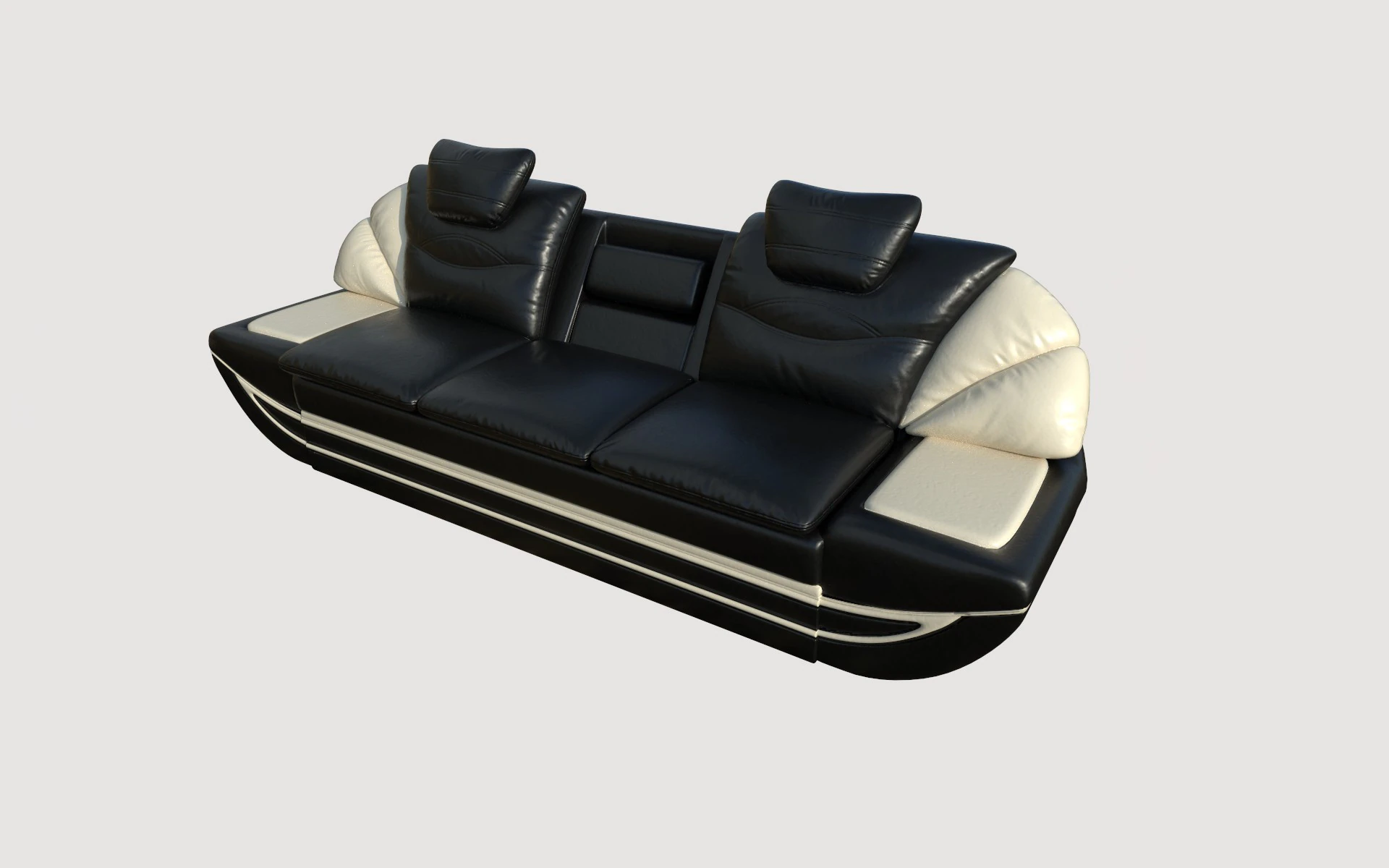 Sofa 03 3D Model .c4d .max .obj .3ds .fbx .stl .blend