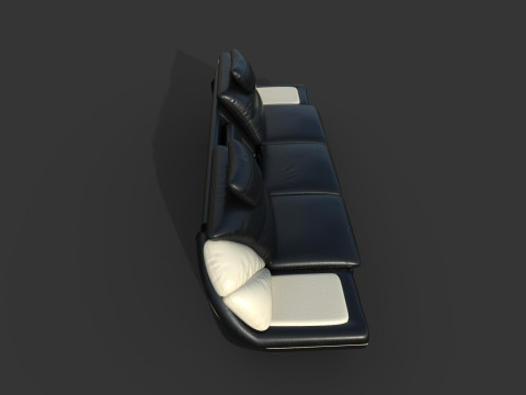 Sofa 03 3D Model