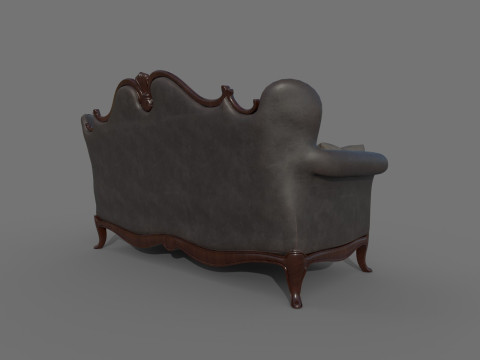 ソファ 02x 3Dモデル