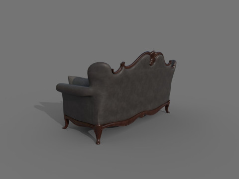 ソファ 02x 3Dモデル