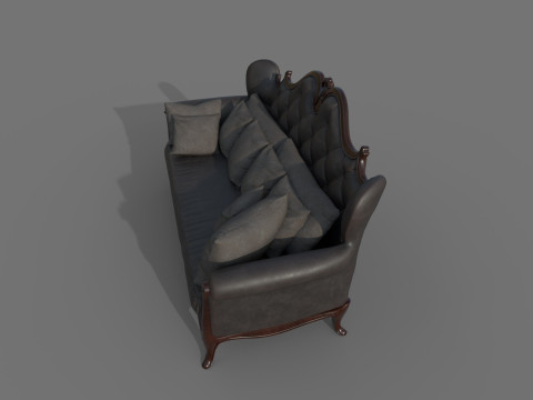 ソファ 02x 3Dモデル