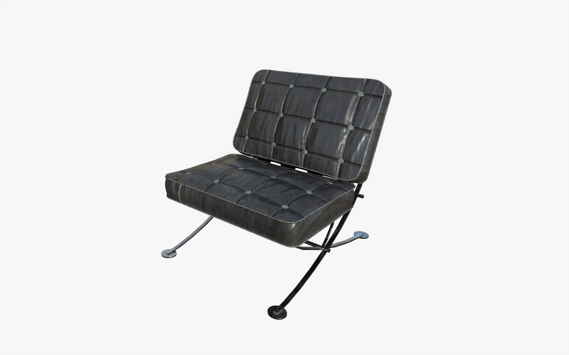 Modern Chair 3D Model .c4d .max .obj .3ds .fbx .stl .blend 