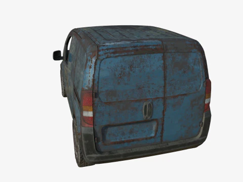 Abandoned Car 11 3D Model