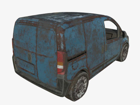 Abandoned Car 11 3D Model