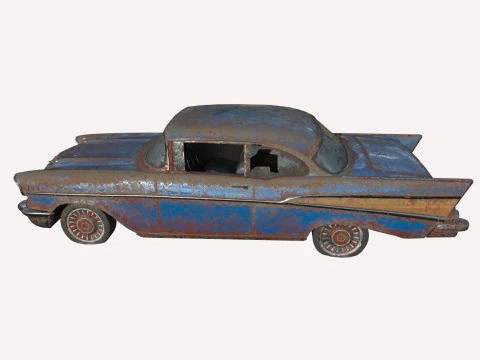 Abandoned Car 09 3D Model