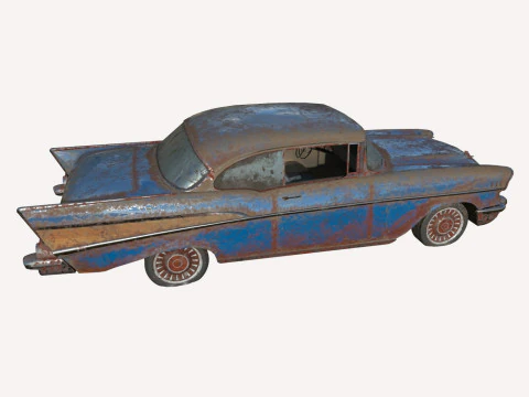 Abandoned Car 09 3D Model