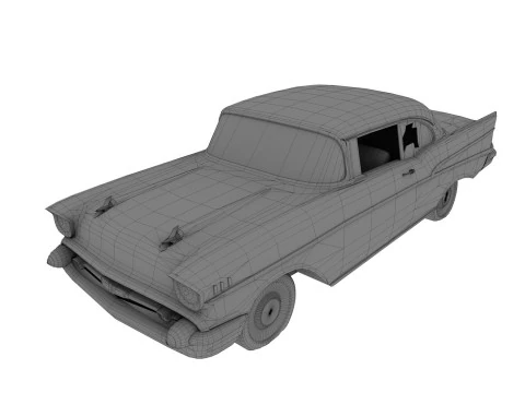 Abandoned Car 09 3D Model