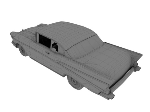 Abandoned Car 09 3D Model