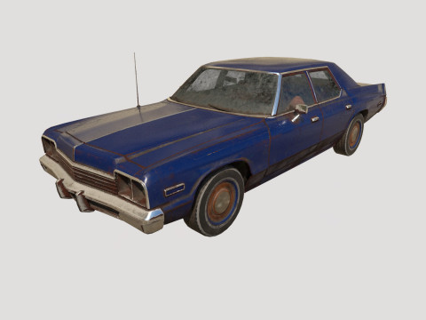废弃汽车 33 3D 模型