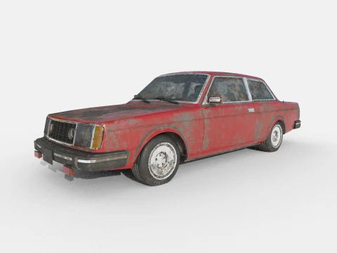 Abandoned Car 31 3D Model