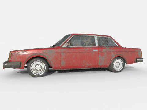 Abandoned Car 31 3D Model