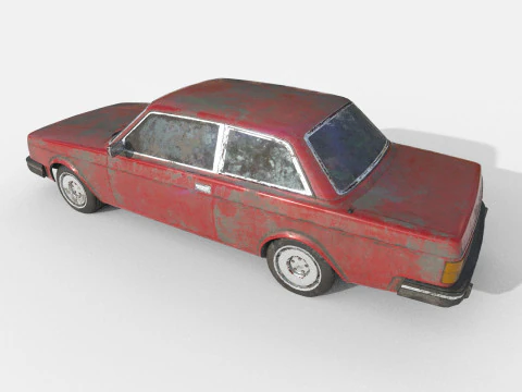 Abandoned Car 31 3D Model