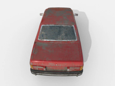 Abandoned Car 31 3D Model
