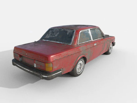 Abandoned Car 31 3D Model