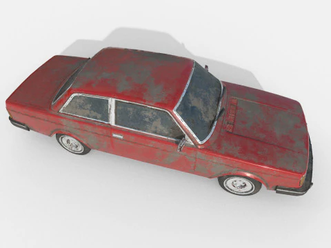 Abandoned Car 31 3D Model