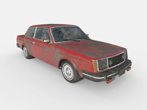 Abandoned Car 31 3D Model