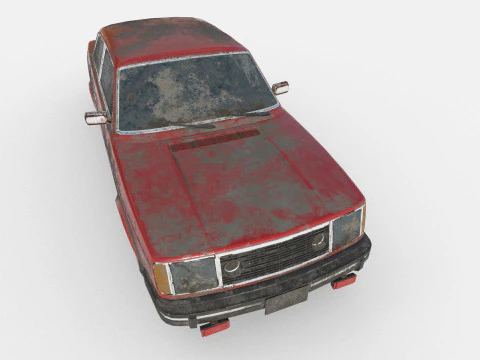 Abandoned Car 31 3D Model