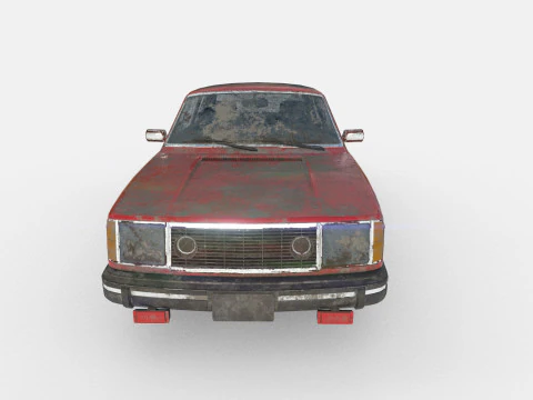 Abandoned Car 31 3D Model