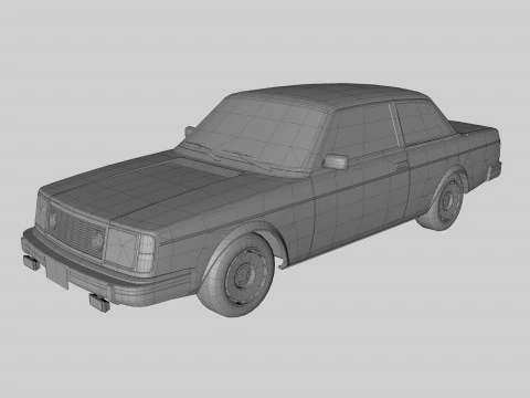 Abandoned Car 31 3D Model