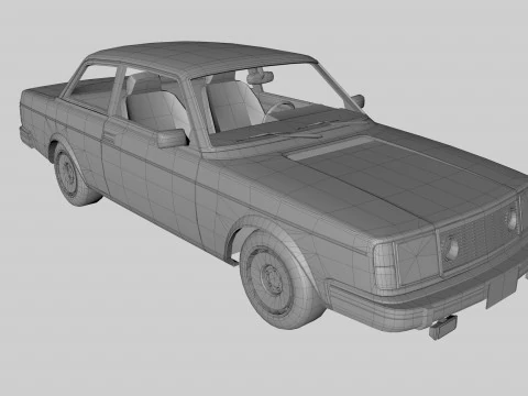 Abandoned Car 31 3D Model