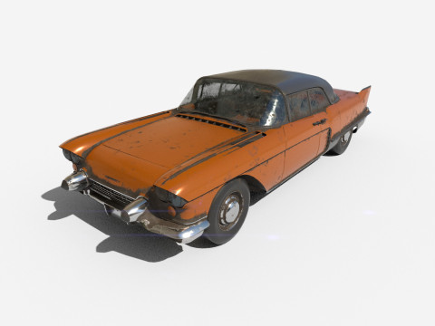 Mobil Terbengkalai 30 Model 3D