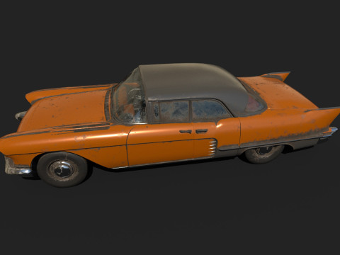 Verlassenes Auto 30 3D Modell