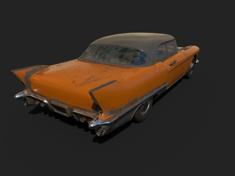 Verlassenes Auto 30 3D Modell