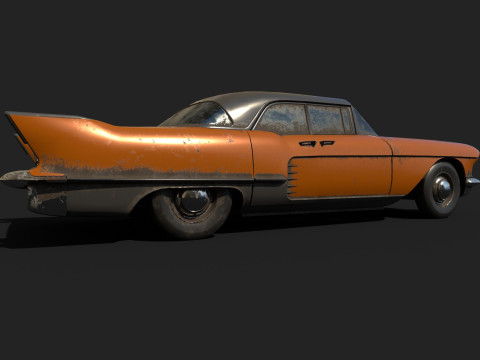 Verlassenes Auto 30 3D Modell