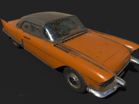 Verlassenes Auto 30 3D Modell