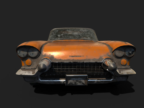 Verlassenes Auto 30 3D Modell